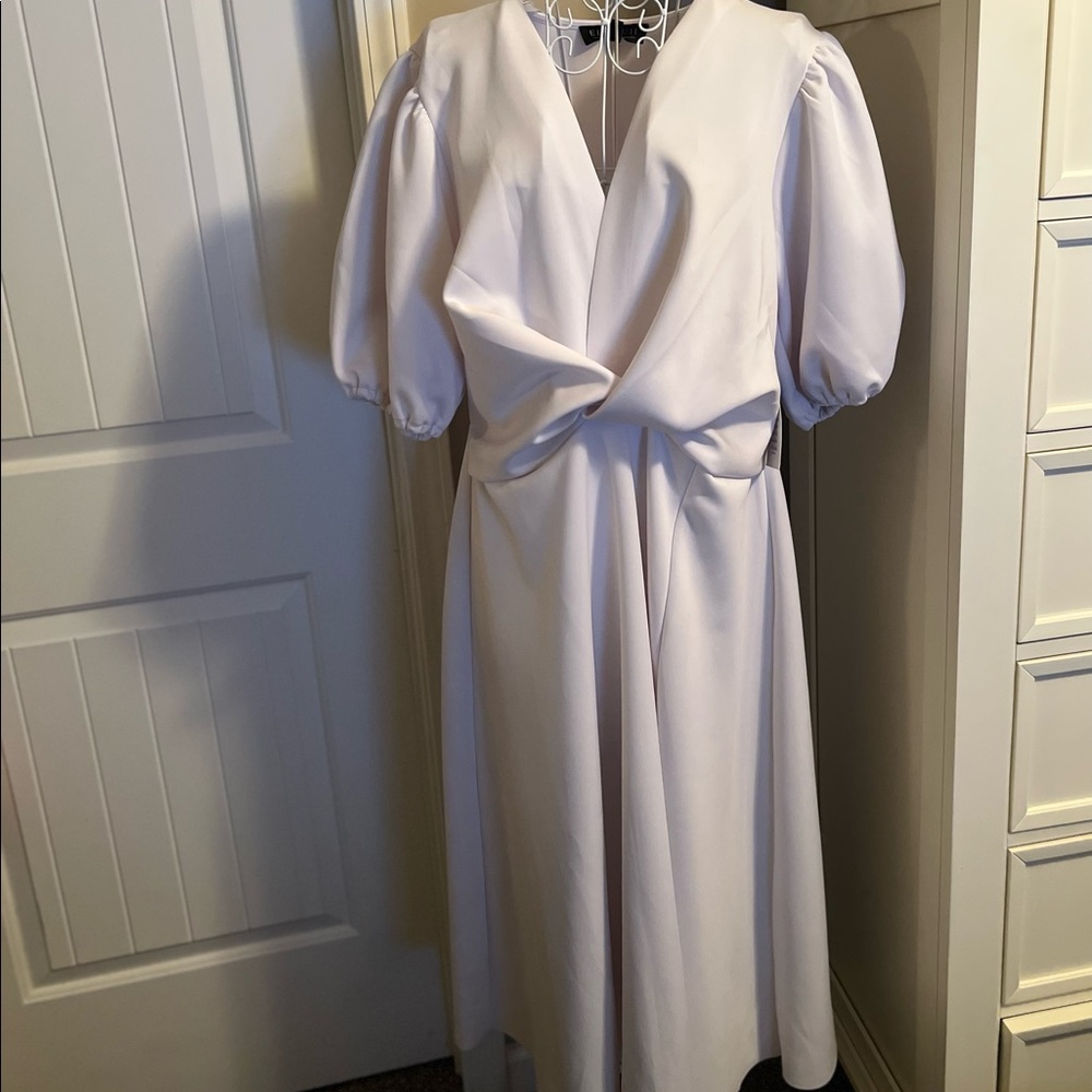 NWT White dress from ELOQUII